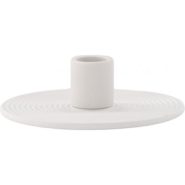 Dian ljusstake 12 x 4 cm - Vit