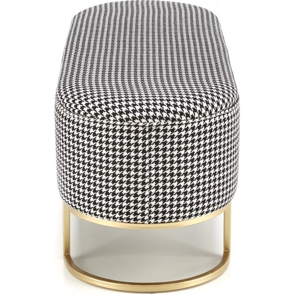 Banc Harmony - Noir/blanc/or Banc Harmony - Noir/blanc/or