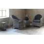 Solhaga utembelset 2 ftljer med bord - Gr konstrotting + Textilskydd fr mbler
