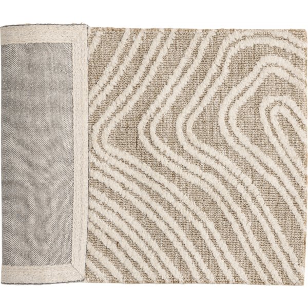 Vera matta 50 x 80 cm - Beige/vit Vera matta 50 x 80 cm - Beige/vit