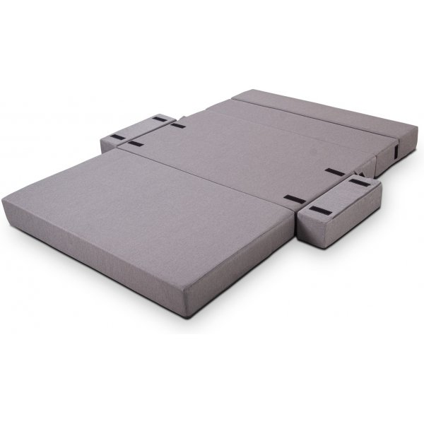 Canapé lit Melisa 2 places - Gris Canapé lit Melisa 2 places - Gris