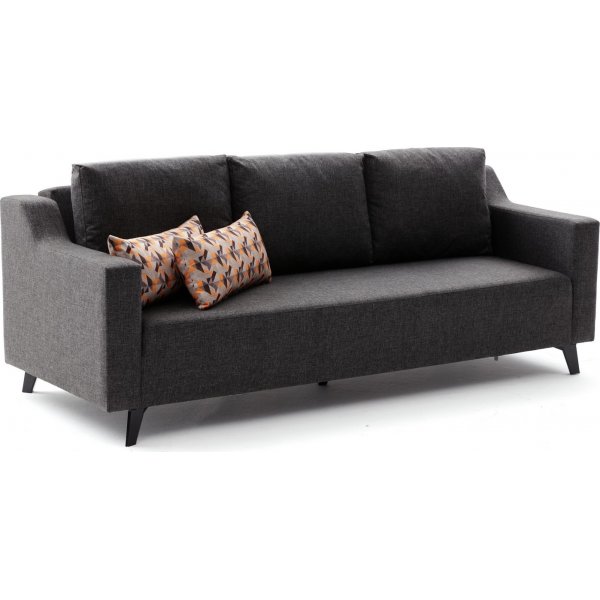 Doga 3-sits bäddsoffa - Antracit Doga 3-sits bäddsoffa - Antracit