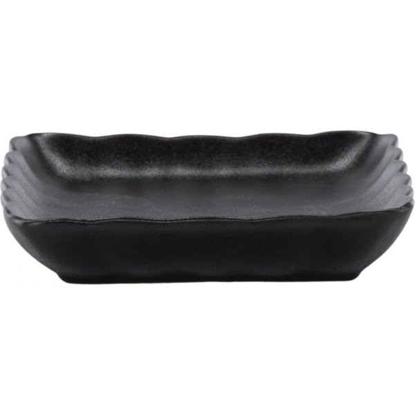 Wabi sabi schaal 24 x 15 cm - Zwart