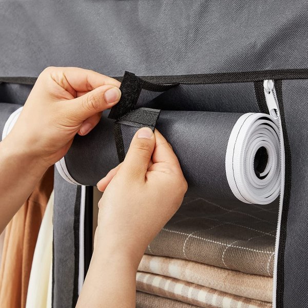 Prescott garderob 150 x 175 cm - Grå Prescott garderob 150 x 175 cm - Grå