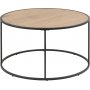 Seaford soffbord 80 cm - Ek/svart