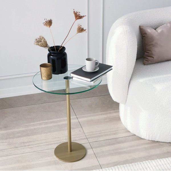 Table basse sociale Ø40 cm - Or Table basse sociale Ø40 cm - Or