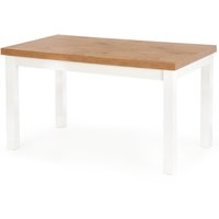 Marit matbord utdragbart 140-220 cm - Vit/ek