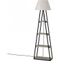 Pal golvlampa - Ljus mocka/linne