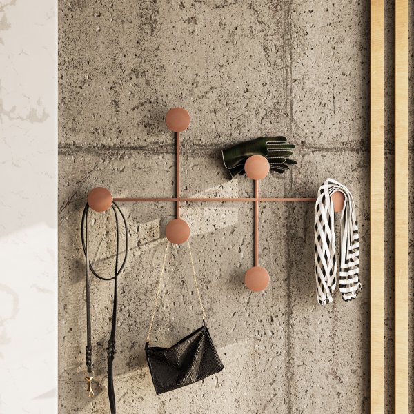 Dama klädhängare - Koppar Dama klädhängare - Koppar