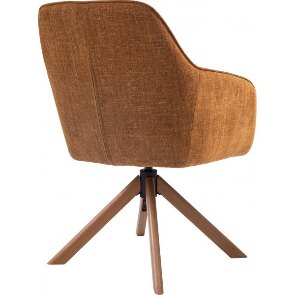 Option karmstol - Roströd/ek Option karmstol - Roströd/ek