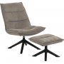 Blizzard ftlj med fotpall - Beige