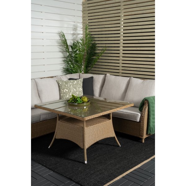 Vikelund hörnsoffgrupp - Beige Vikelund hörnsoffgrupp - Beige