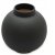 Vase Pilko - Anthracite