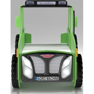 Traktor barnsng - Valfri frg! + Mbelvrdskit fr textilier