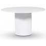 Pose matgrupp: Bord 130 cm inklusive 4 st Karl pinnstolar - Vitbetsad ek