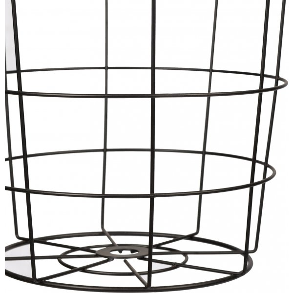 Ensemble table basse Axel - Pin/noir Ensemble table basse Axel - Pin/noir