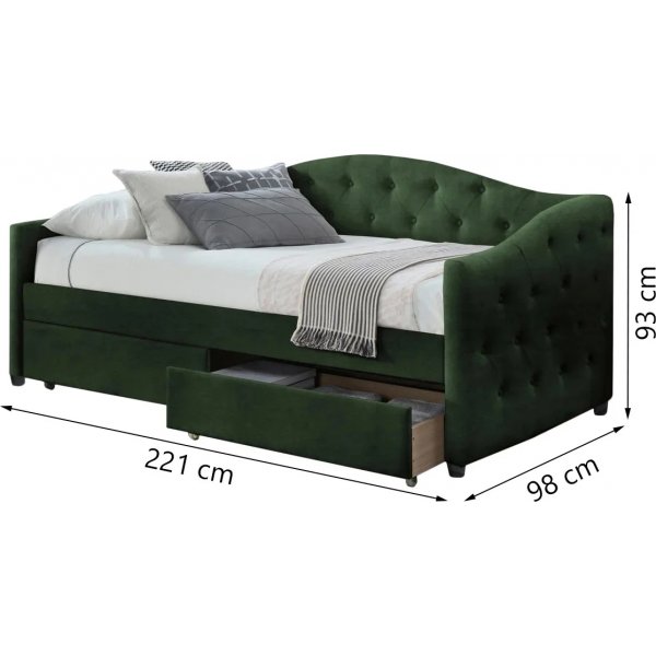 Mahalo sngram 90x200 cm - Grn