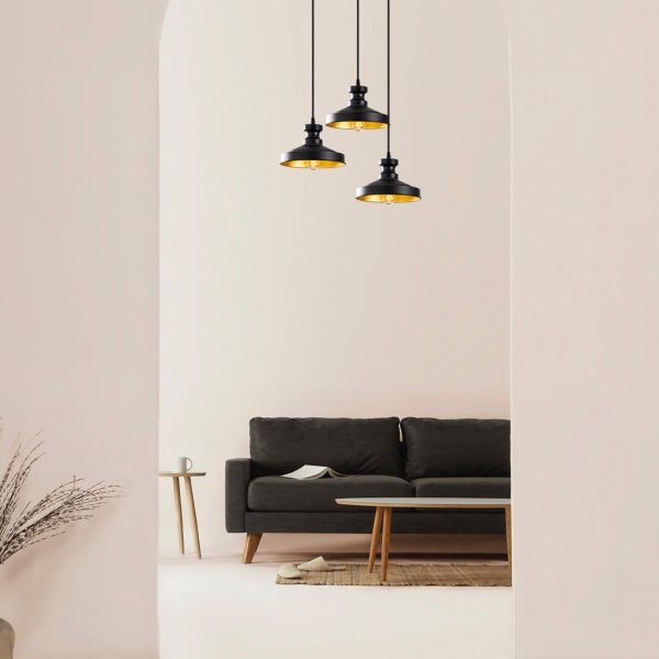 Berkeley taklampa 182-S2 - Svart Berkeley taklampa 182-S2 - Svart