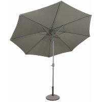 Cali parasoll Ø300 cm - Grå