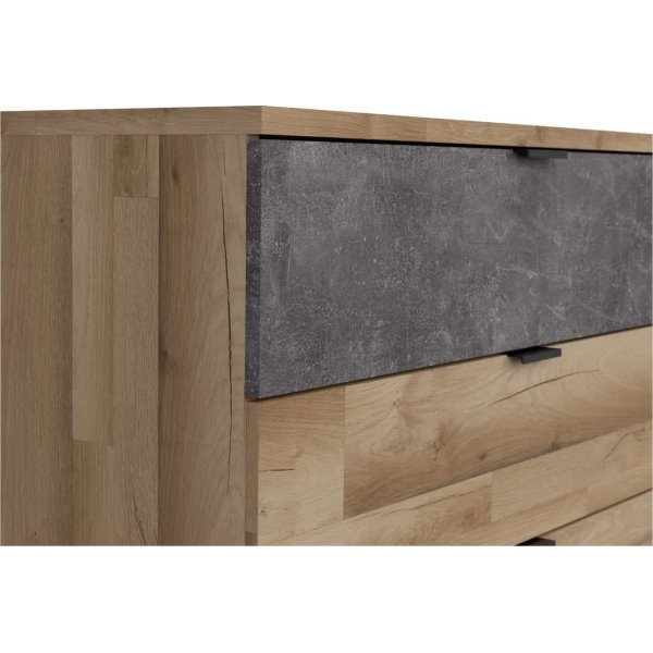 Arica dressoir - Eiken/grijs Arica dressoir - Eiken/grijs