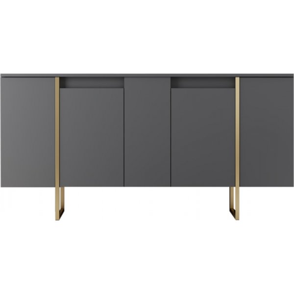 Lux dressoir Antraciet/goud Lux dressoir Antraciet/goud