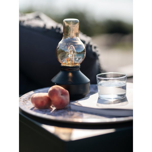 Glimt oplaadbare tafellamp - Zwart Glimt oplaadbare tafellamp - Zwart