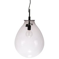 Taklampa Drip - Glas / Svart Taklampa Drip - Glas / Svart