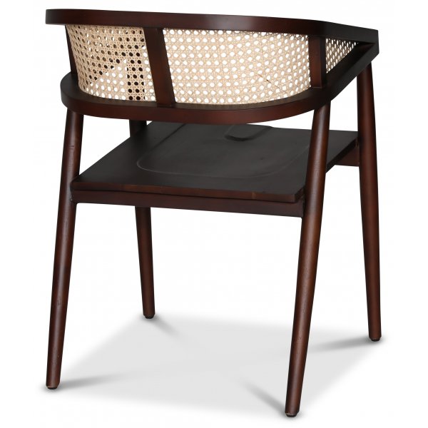 Skaraborg karmstol - Brun mahogny/rotting Skaraborg karmstol - Brun mahogny/rotting