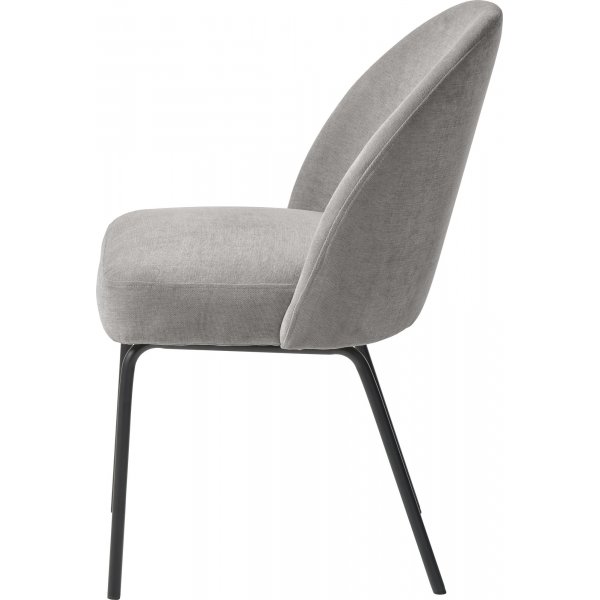 Chaise de cirque en chenille grise Chaise de cirque en chenille grise