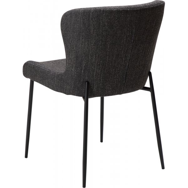 Chaise de salle à manger Glam - Boucle noire Chaise de salle à manger Glam - Boucle noire