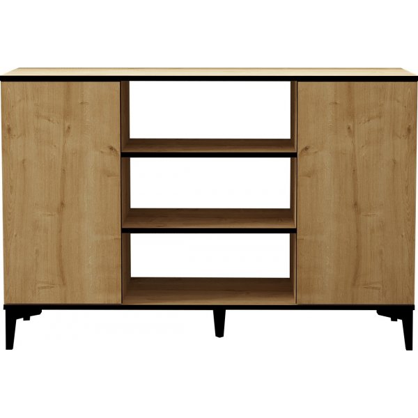 Buffet Ebin - Chêne saphir/noir Buffet Ebin - Chêne saphir/noir