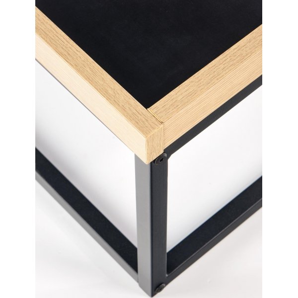 Table basse Vespa 53 x 53 cm - Beige/noir Table basse Vespa 53 x 53 cm - Beige/noir