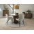 Table ronde Mood en noyer - 120 cm