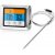 Basis stektermometer - Blank/svart Basis stektermometer - Blank/svart