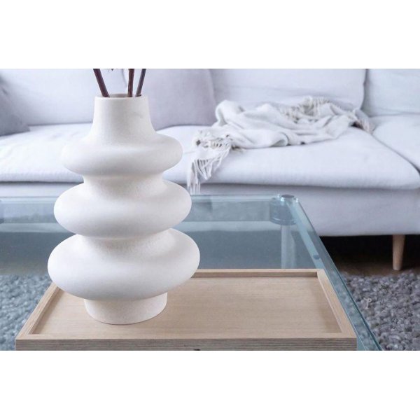 Damas vas - Vit Damas vas - Vit