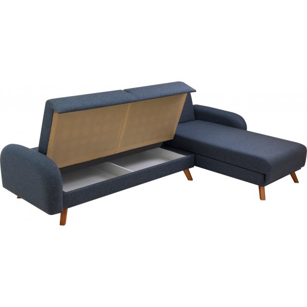 Kronos 2 slaapbank Donkerblauw