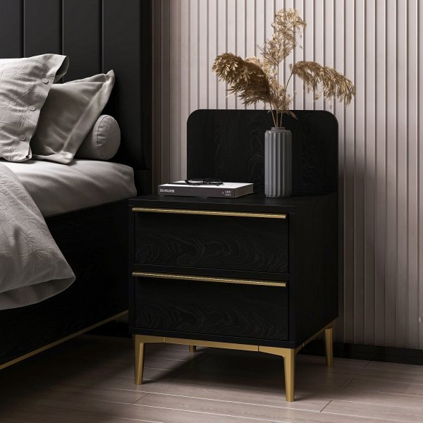 Elevate s�ngbord - Svart