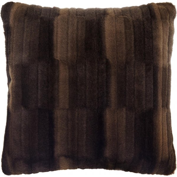 Browny prydnadskudde 45 x 45 cm - Chocolate