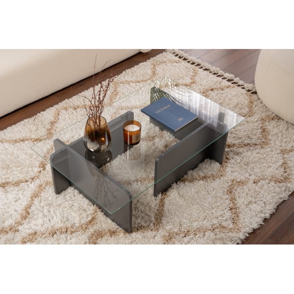 Flavio soffbord - Antracit Flavio soffbord - Antracit