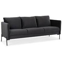 Kingsley 3-sits soffa - Antracit sammet Kingsley 3-sits soffa - Antracit sammet