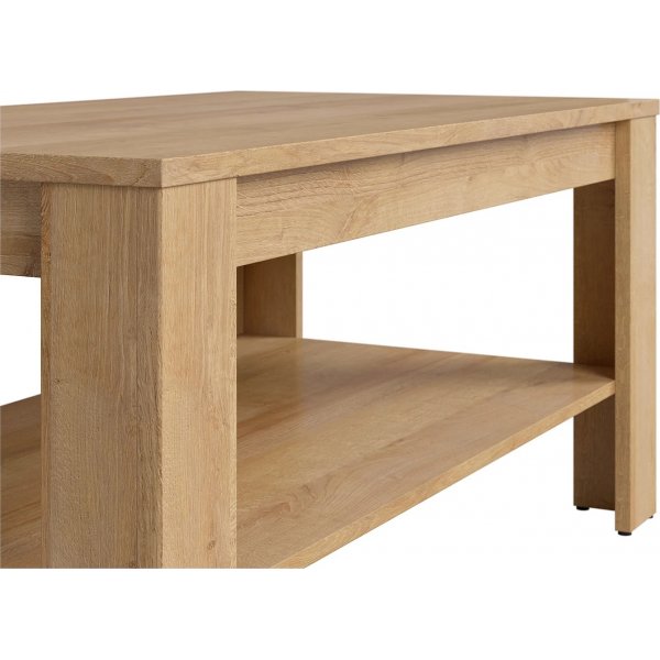 Table basse bistrot 110 x 59 cm - Chêne Riviera/Chêne Sonoma Table basse bistrot 110 x 59 cm - Chêne Riviera/Chêne Sonoma