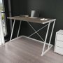 Adelaide skrivbord 114 x 60 cm - Vit/mrkgr