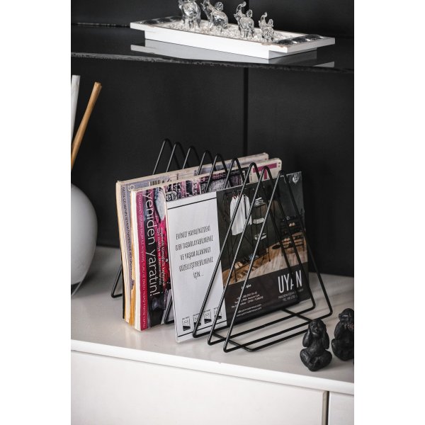 Porte-journaux Alvin - Noir Porte-journaux Alvin - Noir