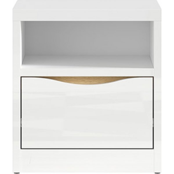 Pori sngbord 41,5 x 40 cm - Vit