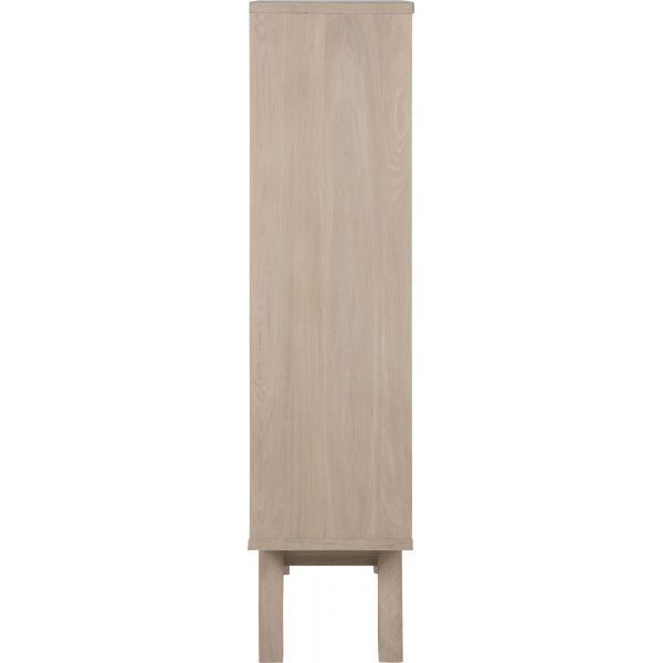 A-Line vitrinekast 145 cm - Wit