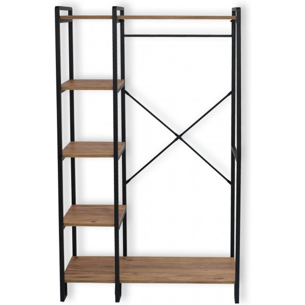 Meuble d'entre Rex - Pin/noir