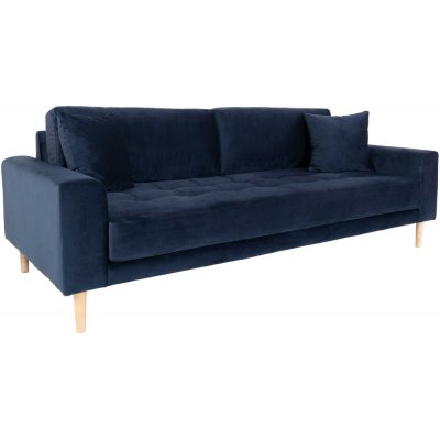 Lido 3-sits soffa - Mrkbl sammet