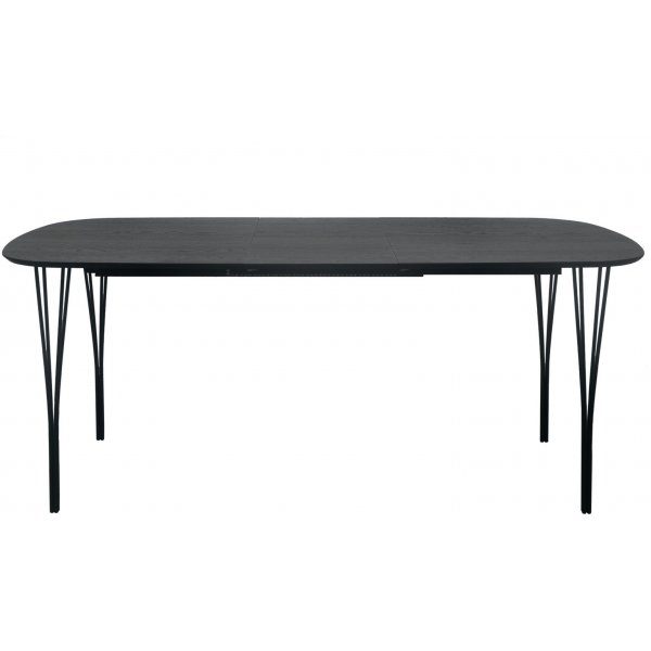 Table  manger Jar 140 cm - Placage chne noir