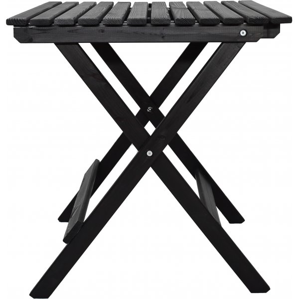 Wilma eettafel 65 x 65 cm - Zwart