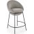 Tabouret de bar Plican 118 - Gris